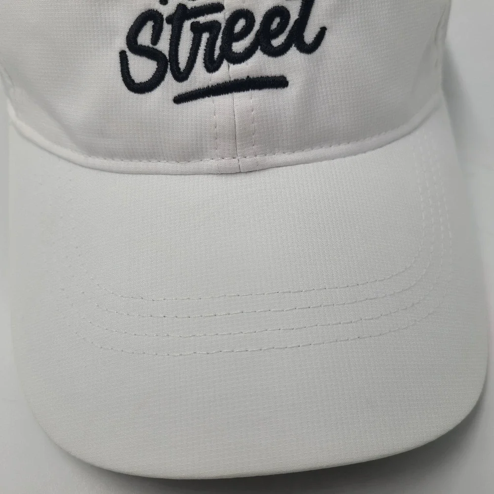 Nike Hat Adjustable White Black Race Street Legacy91 Dri-Fit‎ Golf Casual Men